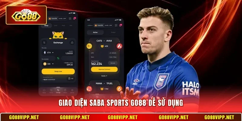 Saba Sports Go88 – Cá Cược Thể Thao Kèo Cạnh Tranh 3 Sunwin Giao diện Saba Sports Go88 dễ sử dụng