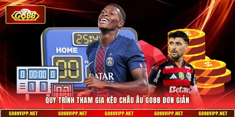 Kèo Châu Âu Go88 - Cách Chơi Và Tính Tiền Chi Tiết Nhất 3 Sunwin Quy trình tham gia kèo châu Âu Go88 đơn giản