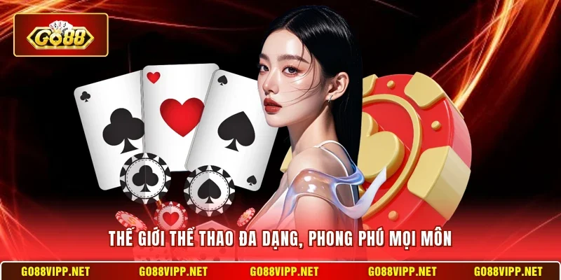 GO88 10 Sunwin Thế giới thể thao đa dạng, phong phú mọi môn